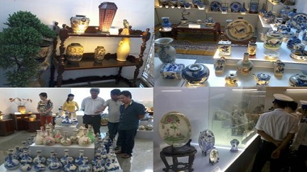 Triển lãm “Gốm Nam bộ” tại An Giang thu hút nhiều khách tới xem